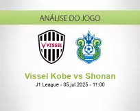 Prognóstico Vissel Kobe Shonan (05 julho 2025)