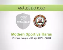 Prognóstico Modern Sport Haras (31 agosto 2025)