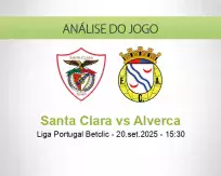 Prognóstico Santa Clara Alverca (20 setembro 2025)