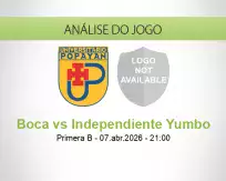 Boca vs Independiente Yumbo
