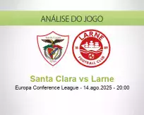 Prognóstico Santa Clara Larne (14 agosto 2025)