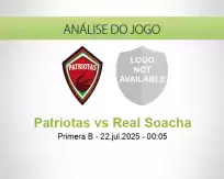 Prognóstico Patriotas Real Soacha (22 julho 2025)