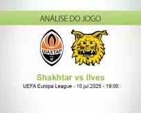 Prognóstico Shakhtar Ilves (10 julho 2025)