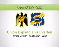 Prognóstico Unión Española Everton (13 abril 2024)