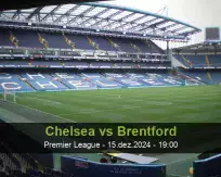 Prognóstico Chelsea Brentford (15 dezembro 2024)