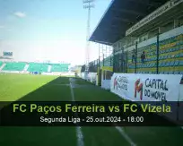 Prognóstico FC Paços Ferreira FC Vizela (25 outubro 2024)