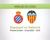 Prognóstico Espanyol Valencia (23 setembro 2025)