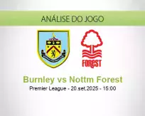 Prognóstico Burnley Nottm Forest (20 setembro 2025)