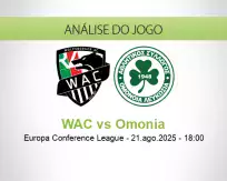 Prognóstico WAC Omonia (21 agosto 2025)