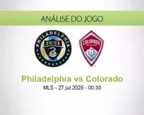 Prognóstico Philadelphia Colorado (27 julho 2025)