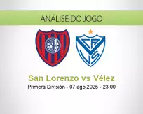 Prognóstico San Lorenzo Vélez (07 agosto 2025)