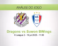 Prognóstico Dragons Suwon BWings (19 julho 2025)