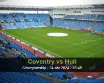 Prognóstico Coventry Hull (24 abril 2024)