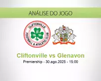Prognóstico Cliftonville Glenavon (30 agosto 2025)
