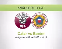 Prognóstico Catar Barém (03 setembro 2025)