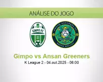 Prognóstico Gimpo Ansan Greeners (04 outubro 2025)