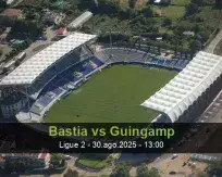 Prognóstico Bastia Guingamp (30 agosto 2025)