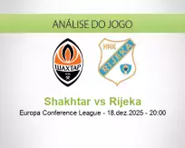 Prognóstico Shakhtar Rijeka (18 dezembro 2025)