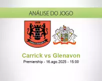 Prognóstico Carrick Glenavon (16 agosto 2025)