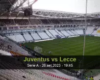 Juventus vs Lecce
