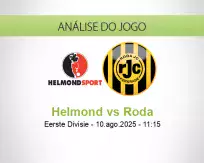 Prognóstico Helmond Roda (10 agosto 2025)