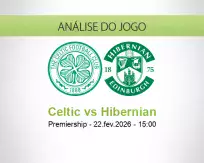 Prognóstico Celtic Hibernian (22 fevereiro 2026)