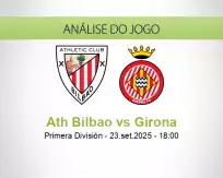 Prognóstico Ath Bilbao Girona (23 setembro 2025)