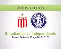 Prognóstico Estudiantes Independiente (08 agosto 2025)
