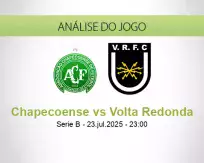 Prognóstico Chapecoense Volta Redonda (23 julho 2025)