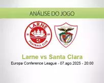 Prognóstico Larne Santa Clara (07 agosto 2025)