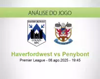 Prognóstico Haverfordwest Penybont (08 agosto 2025)