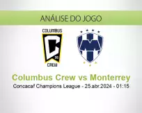 Prognóstico Columbus Crew Monterrey (25 abril 2024)