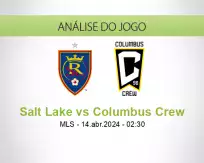 Prognóstico Salt Lake Columbus Crew (14 abril 2024)