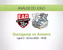 Prognóstico Guingamp Amiens (22 novembro 2024)