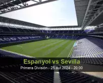 Prognóstico Espanyol Sevilla (25 outubro 2024)