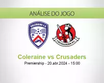 Prognóstico Coleraine Crusaders (20 abril 2024)