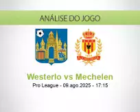 Prognóstico Westerlo Mechelen (09 agosto 2025)