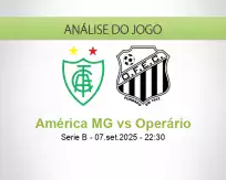 Prognóstico América MG Operário (07 setembro 2025)