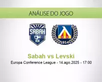 Prognóstico Sabah Levski (14 agosto 2025)