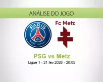 PSG vs Metz
