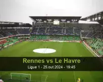 Prognóstico Rennes Le Havre (25 outubro 2024)