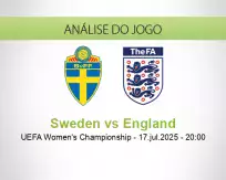 Prognóstico Sweden England (17 julho 2025)