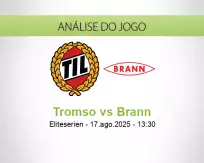 Prognóstico Tromso Brann (17 agosto 2025)