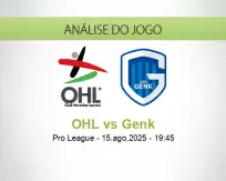 Prognóstico OHL Genk (15 agosto 2025)