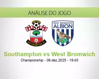 Prognóstico Southampton West Bromwich (09 dezembro 2025)