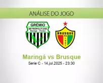 Prognóstico Maringá Brusque (14 julho 2025)