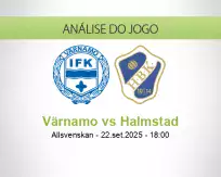 Prognóstico Värnamo Halmstad (22 setembro 2025)
