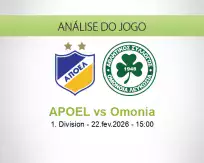 Prognóstico APOEL Omonia (22 fevereiro 2026)