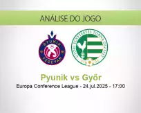 Prognóstico Pyunik Győr (24 julho 2025)