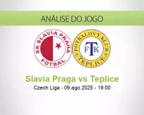 Prognóstico Slavia Praga Teplice (09 agosto 2025)